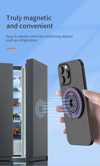 Double-Sided MagSafe Phone Ring Holder | Magnetic 360° Rotation Grip and Stand