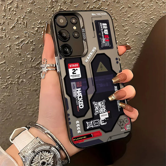 Hacker Creative Mecha Case For Samsung Galaxy | Matte Phone Cover