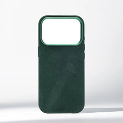 Canvas Texture Fabric MagSafe Case for iPhone | Metallic Camera Trim | Premium Cloth Phone Cover