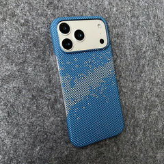 Kevlar Carbon Fiber Pattern Phone Case for iPhone