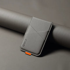Leather Magnetic Card Holder For iPhone | MagSafe Wallet