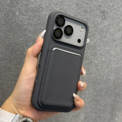 Liquid Silicone Magsafe Wallet Case For iPhone