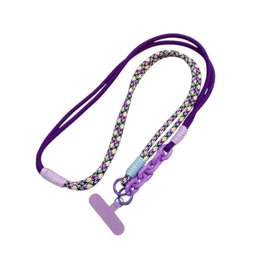 Universal Multi-Functional Phone Lanyard Strap | Adjustable Sport Braided Neck Rope &amp; Crossbody Shoulder Sling with Secure Anti-Loss Case Tab