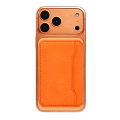 Magnetic Thin Leather Wallet for Phone | Card Holder with Makeup Mirror | MagSafe Wallet