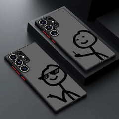 Cartoon Matchman Case for Samsung Galaxy