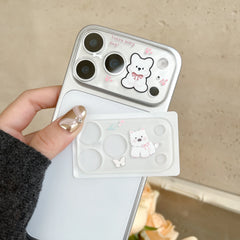 Cute Cartoon Animal Series Lens Cover for iPhone