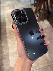 Ultra-Thin Transparent Hard Glass Case For iPhone