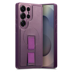 Magnetic Wrist Strap Phone Case for Samsung Galaxy