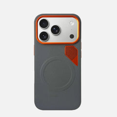 Business Magnetic PU Leather Bumper Case For iPhone | MagSafe Shockproof Cover