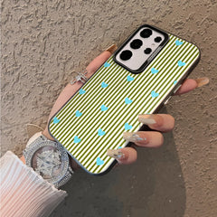 Cute Heart Stripe Case For Samsung Galaxy