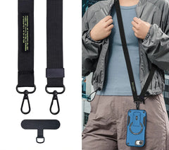 Crossbody Lanyard Magnetic Stand Case For iPhone Cover
