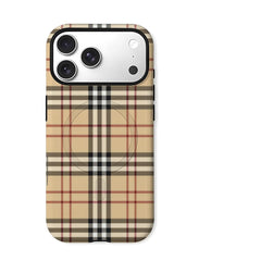 Designer Style Checkered MagSafe Case for iPhone