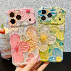 Oil Painting Floral Series Phone Case For iPhone