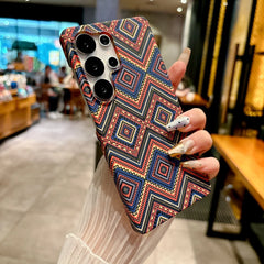 Slim Kevlar Carbon Fiber Magnetic Phone Case For Samsung