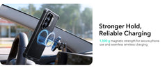 Transparent MagSafe Kickstand Case for Samsung S26 Ultra |  Military-Grade Protection Phone Cover