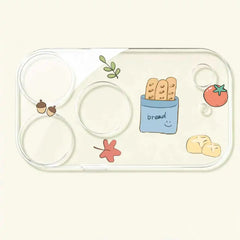Cute Cartoon Animal Series Lens Cover for iPhone