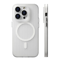 Transparent Matte Armor Shockproof Cover iPhone | Magsafe Wireless Charger Case
