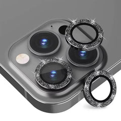Glitter Camera Lens Protector Cover for iPhone | Tempered Glass Protection Lens Film
