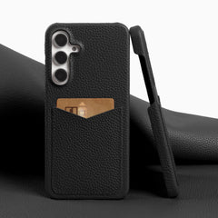 Premium Leather Case for Samsung Galaxy | Card Slot Wallet Protective Cover