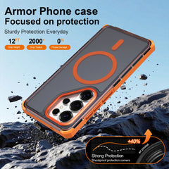 Matte Translucent MagSafe Case for Samsung Galaxy