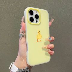 Yellow Duck Jelly Phone Case For iPhone