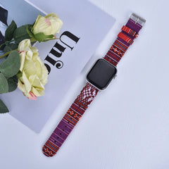 The Artisan Weave Collection: Printed Fabric Apple Watch Straps