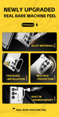Titanium Alloy Metal Corner Bumper Case  For Samsung Galaxy | Frameless Aromatherapy Shockproof Phone Cover