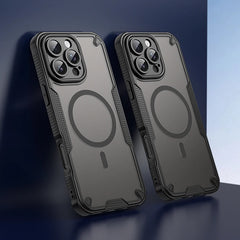 Magnetic Shockproof Case for iPhone | Rugged Matte Translucent Protective Cover