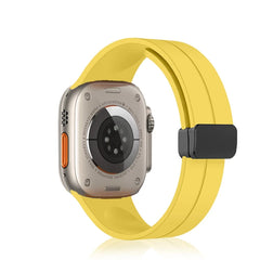 Unisex Magnetic Buckle Silicone Sport Band for Apple Watch