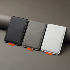 Leather Magnetic Card Holder For iPhone | MagSafe Wallet
