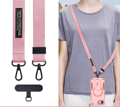 Crossbody Lanyard Magnetic Stand Case For iPhone Cover