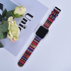 The Artisan Weave Collection: Printed Fabric Apple Watch Straps