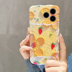 Oil Painting Floral Series Phone Case For iPhone