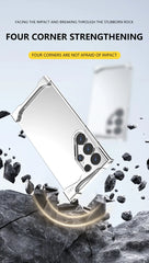 Titanium Alloy Metal Corner Bumper Case  For Samsung Galaxy | Frameless Aromatherapy Shockproof Phone Cover