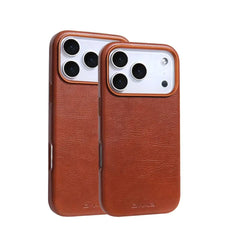 Magnetic Leather Phone Case for iPhone