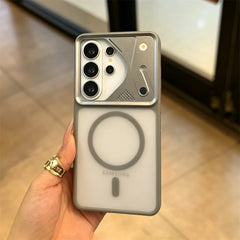 Matte Armor Magnetic Phone Case for Samsung Galaxy | Magsafe Translucent PC Cover