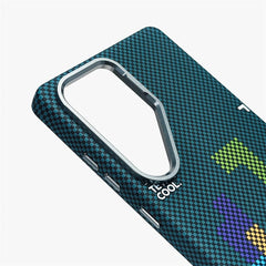 Slim Carbon Fiber Texture Magnetic Case for Samsung