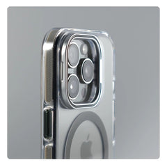 Transparent MagSafe Lens Bracket Case for iPhone