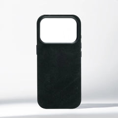 Canvas Texture Fabric MagSafe Case for iPhone | Metallic Camera Trim | Premium Cloth Phone Cover