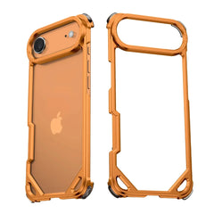 Matte Aluminum Metal Bumper Case For iPhone | Bare Naked Phone Feel MagSafe Slim Phone Cover