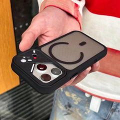 Shockproof Hybrid Bumper Clear Case for iPhone | MagSafe Armor Cooling Cover