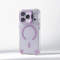 Clear MagSafe Case For iPhone | Folding Ring Kickstand | Corner Bumpers | Transparent Phone Cover