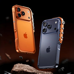 Metal Aluminum Alloy Frame Case For iPhone | Cyberpunk Punk Heat Dissipation Shockproof Cover