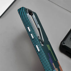 Slim Carbon Fiber Texture Magnetic Case for Samsung