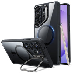 Transparent MagSafe Kickstand Case for Samsung S26 Ultra |  Military-Grade Protection Phone Cover