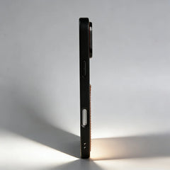 Leather Case With Card Holder For iPhone | Crocodile Pattern