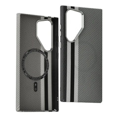 Carbon Fiber Phone Case for Samsung Galaxy | Magnetic case with Metal lens frame