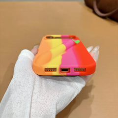 Silicone Phone Case with Hidden Compartment For iPhone
