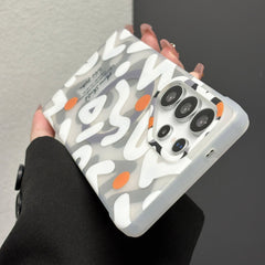 Graffiti Matte TPU PC Case For Samsung Galaxy