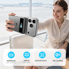 Kuulaa Qi2 Magsafe Power Bank 10000mah | 15W Magnetic Charging | 20W Wired Charge